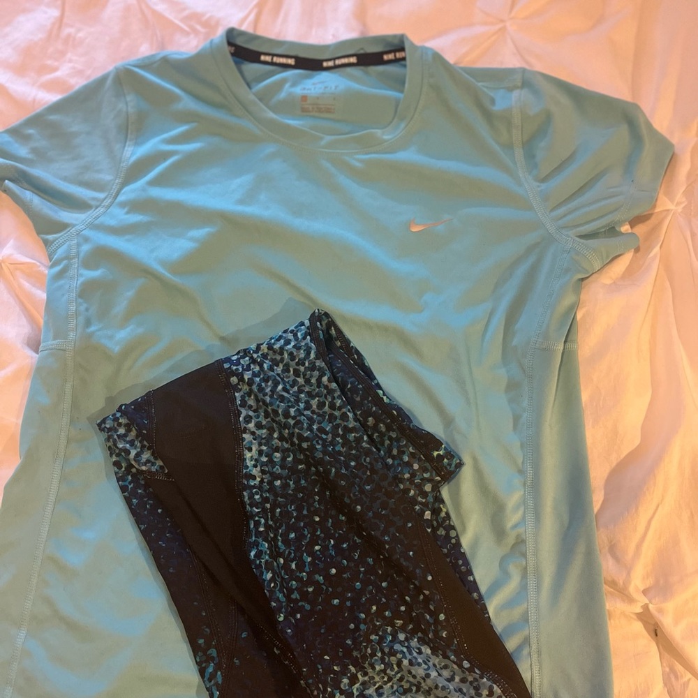 Nike pro leggings with top